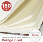 A5 Lined Hardcover Journal - Hình 3