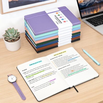 A5 Lined Hardcover Journals - Hình 2