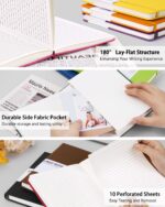 A5 Lined Hardcover Notebooks - Hình 3