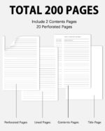 A5 Lined Hardcover Notebooks - Hình 4