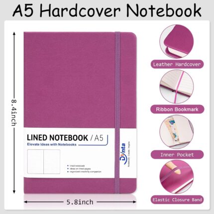 A5 Hardcover Ruled - Hình 2