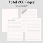 A5 Hardcover Ruled - Hình 4