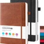 A5 Lined Leather