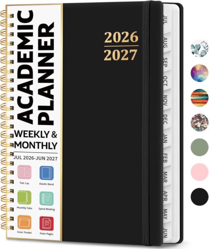 Hardcover Academic Planner