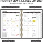 Hardcover Academic Planner - Hình 4