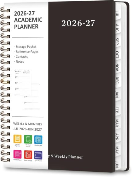 A5 Academic Planner