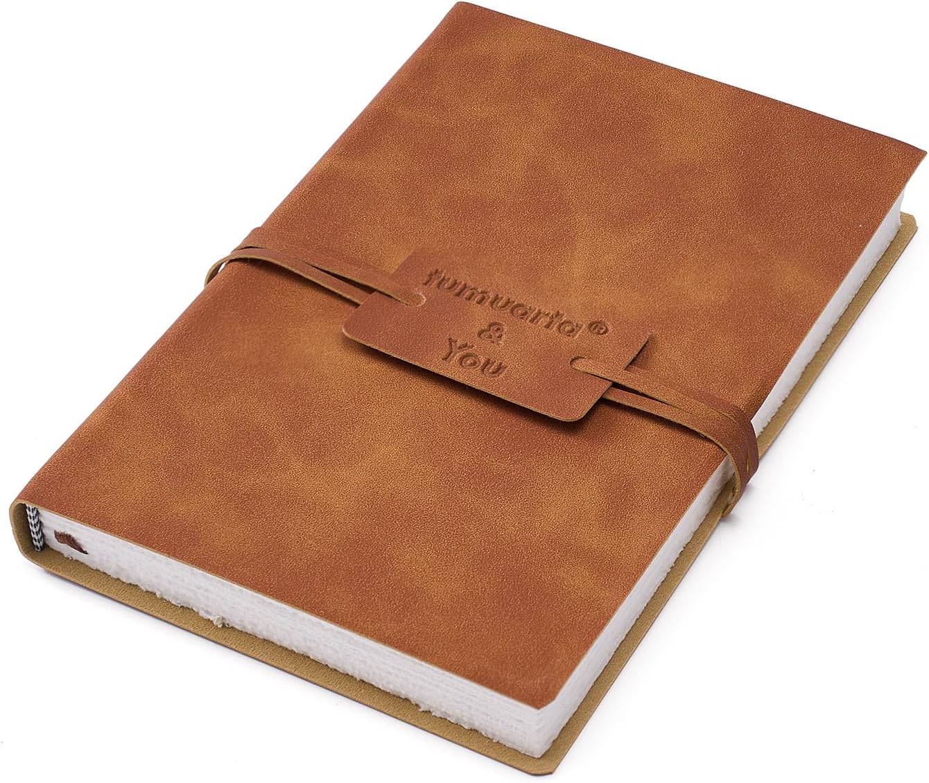 Deckle-Edge Watercolour Sketchbook — 100% Cotton, 300 GSM, 24 Sheets Cotton Deckle Edge