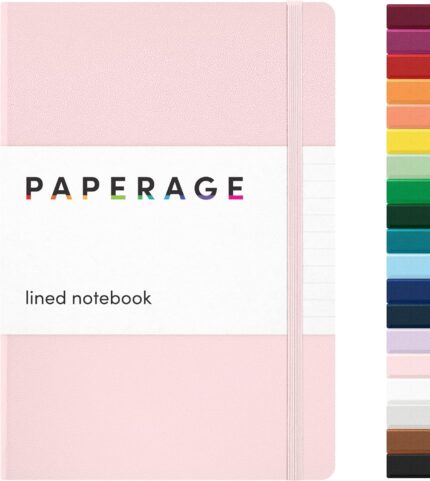 Blush Lined Journal Notebook 5.6 x 8 Inch, 160 Pages