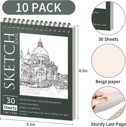 Spiral Sketch Book - Hình 2