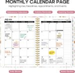 Floral Academic Planner - Hình 3