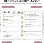 Floral Academic Planner - Hình 4