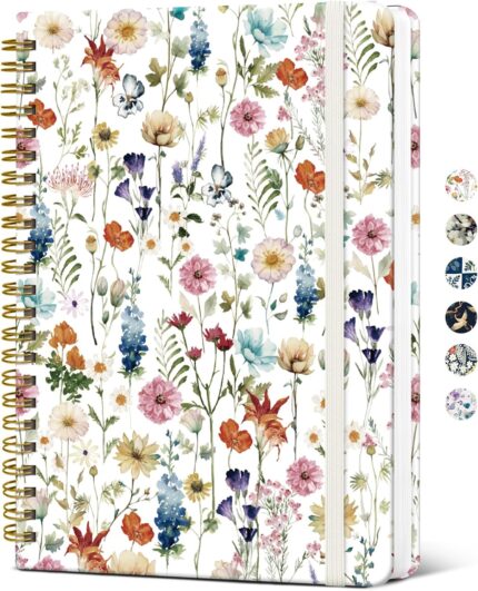 Floral Hardcover Lined