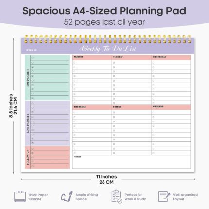 Inch Weekly Planner - Hình 2